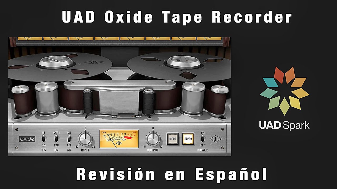 🎧UAD Oxide Tape Recorder🎧 -Revisión en Español-