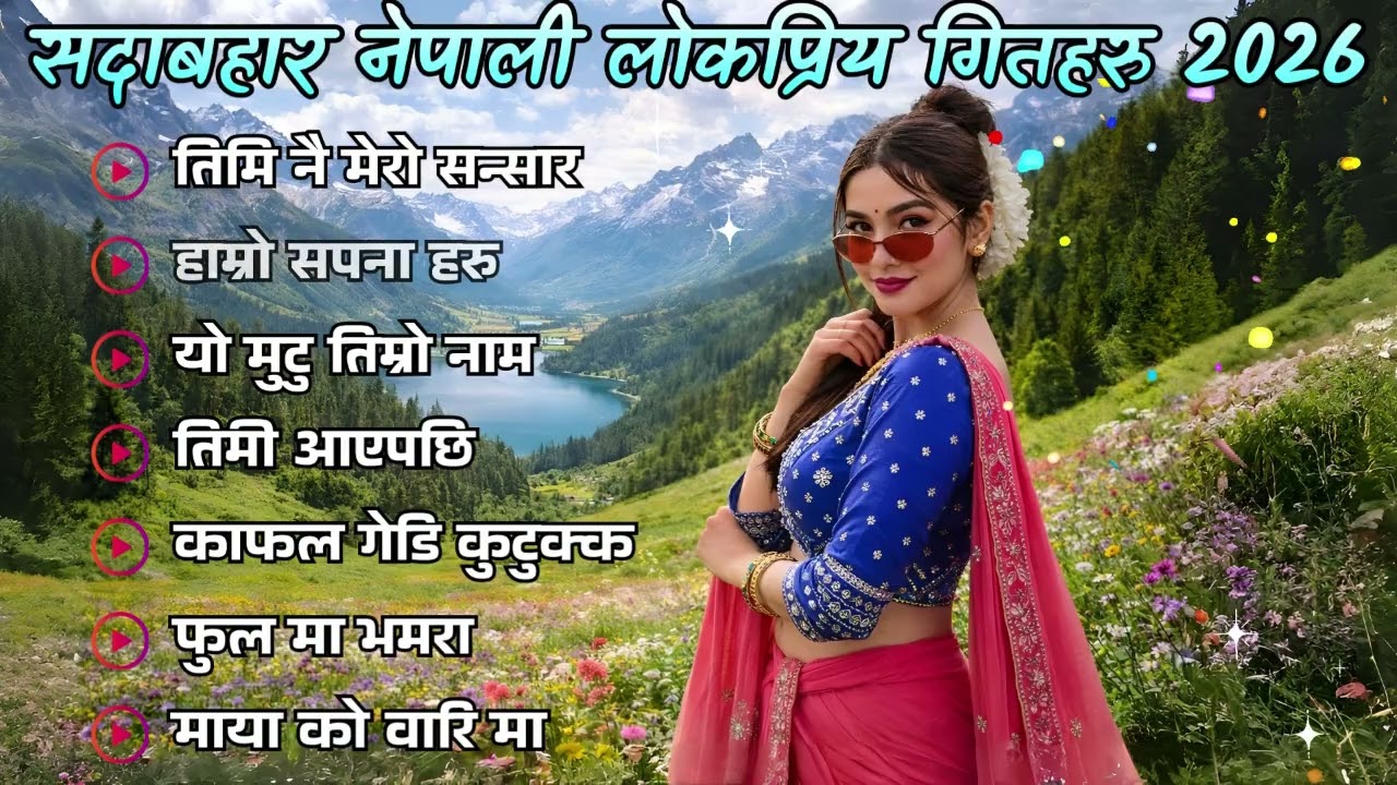 💞 Ultimate Nepali Love Lok Geet 2025 🇳🇵 | Romantic • Evergreen • Heart Touching Folk Songs 🎶