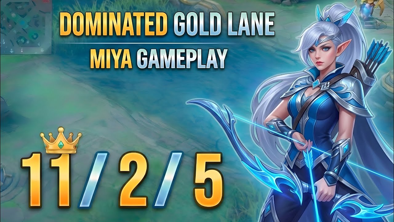 Miya Dominated Gold Lane in Epic Ranked | Road to Legend Ep.8 | MLBB