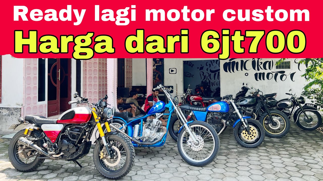 MOTOR CUSTOM MURAH DI LUMAJANG JAWA TIMUR