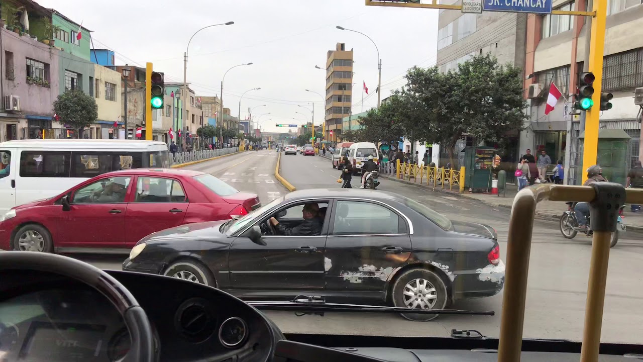 [HD] A Metropolitano Est.Central - Tomás Valle, Recorrido Metropolitano de Lima