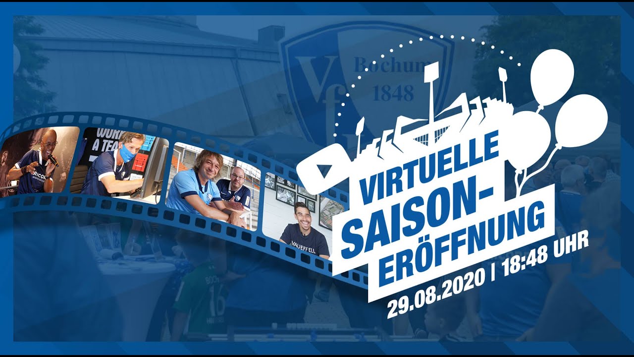 Virtuelle Saisoneröffnung des VfL Bochum 1848