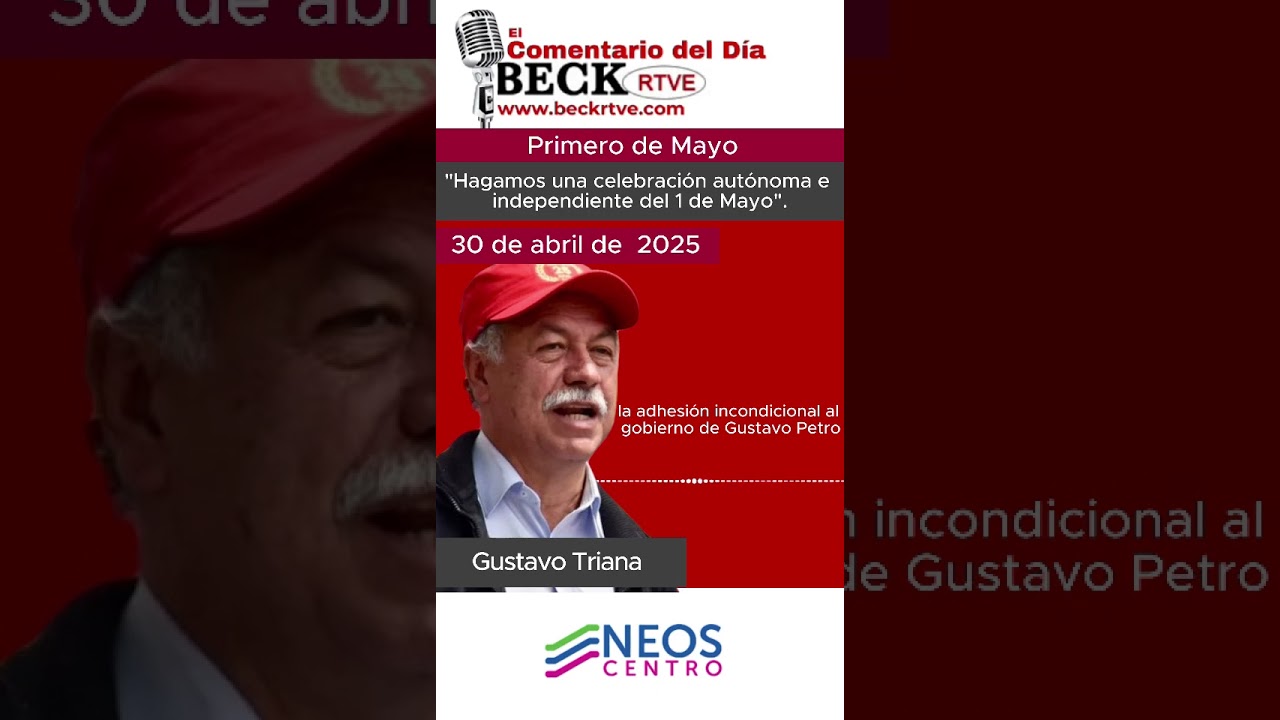 Primero de Mayo por Gustavo Triana. #petro #armandobenedetti #dignidadycompromiso