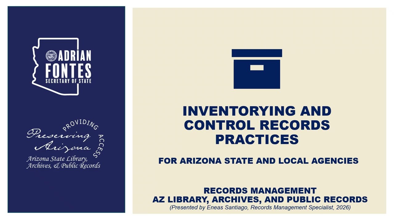 INVENTORYING AND CONTROL RECORDS