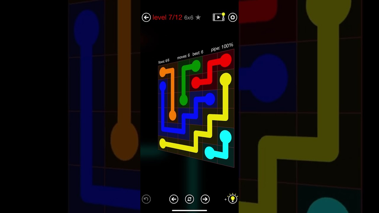 Flow Free - Daily Solutions 19/05/25 #flowfree #dailypuzzle #games #satisfying @FlowingFreelyDH