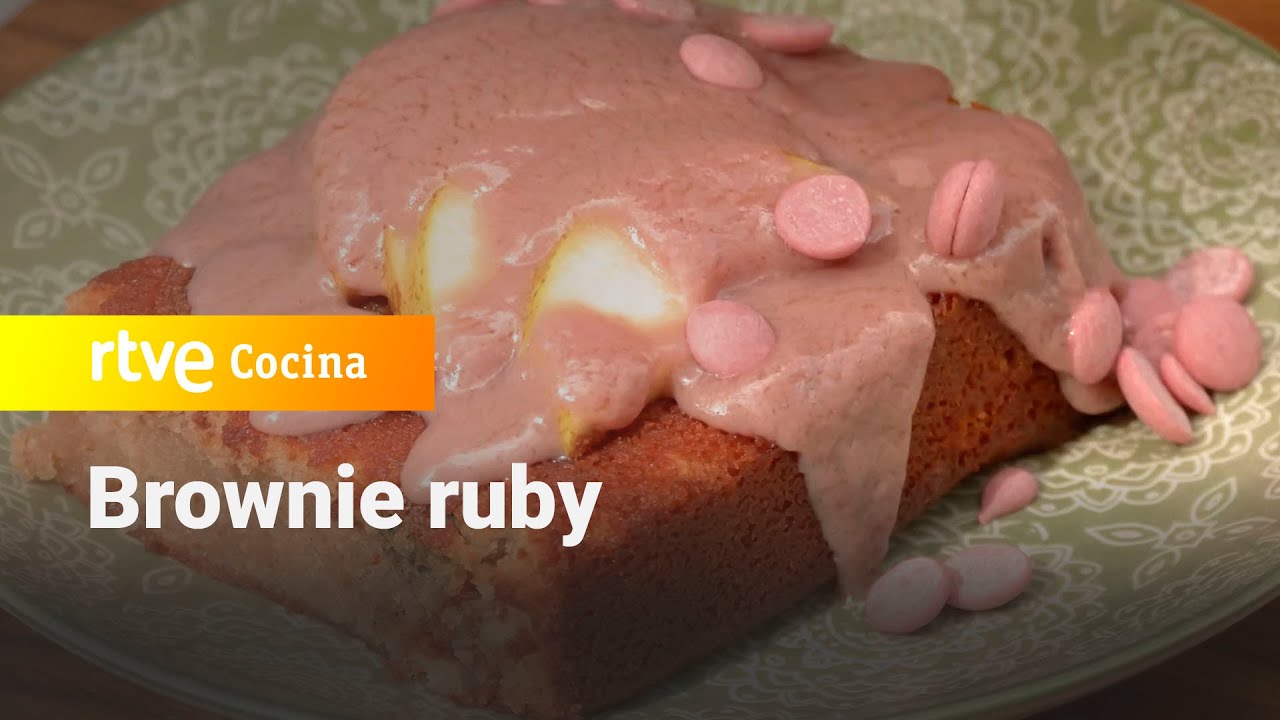 Brownie ruby - Ahora o nunca | RTVE Cocina