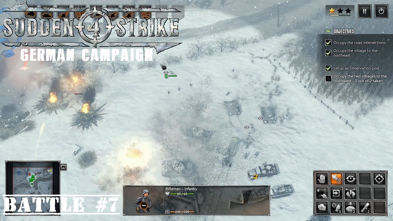 Sudden Strike 4 German Campaign Mission 7 Battle Of The Bulge
