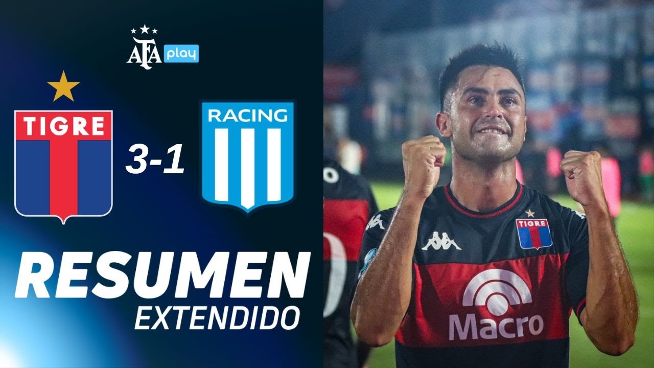 Tigre 3-1 Racing | #TorneoApertura2026 | RESUMEN EXTENDIDO | FECHA 3