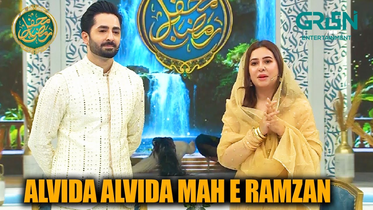 Alvida Alvida Mah e Ramzan | Mehfil e Ramzan Day 29 | Rabia Anum - Danish Taimoor | Green TV