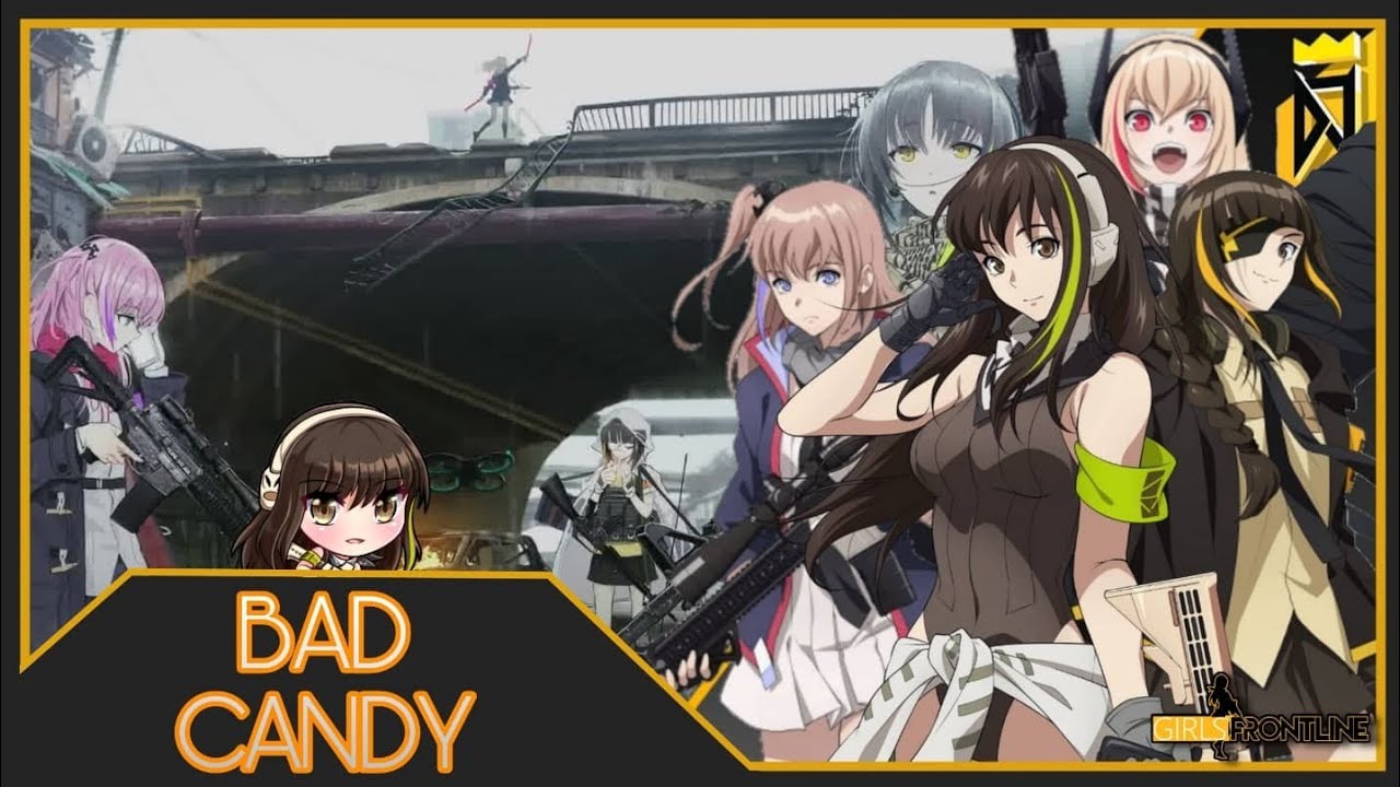 Nightcore - Bad Candy - YukaDD (Girls' Frontline OP Full)