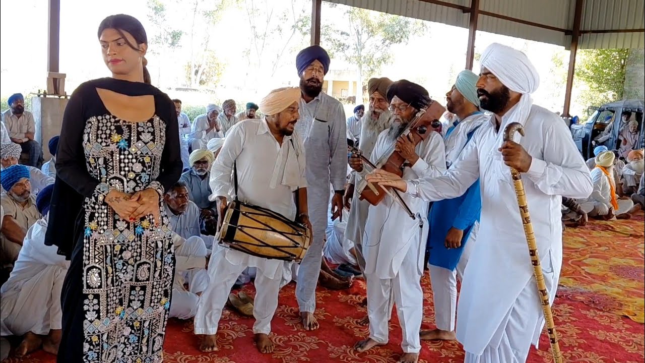 ਹਰਪਾਲਾਂ ਪਿੰਡ ਵਿੱਚ ਤਰਲੋਚਨ ਭਗਤ ਦਾ ਪੁਆਧੀ ਅਖਾੜਾPuadhi Akhada Bhagat Tarlochan Singh Sandhi Vill-Harpalan