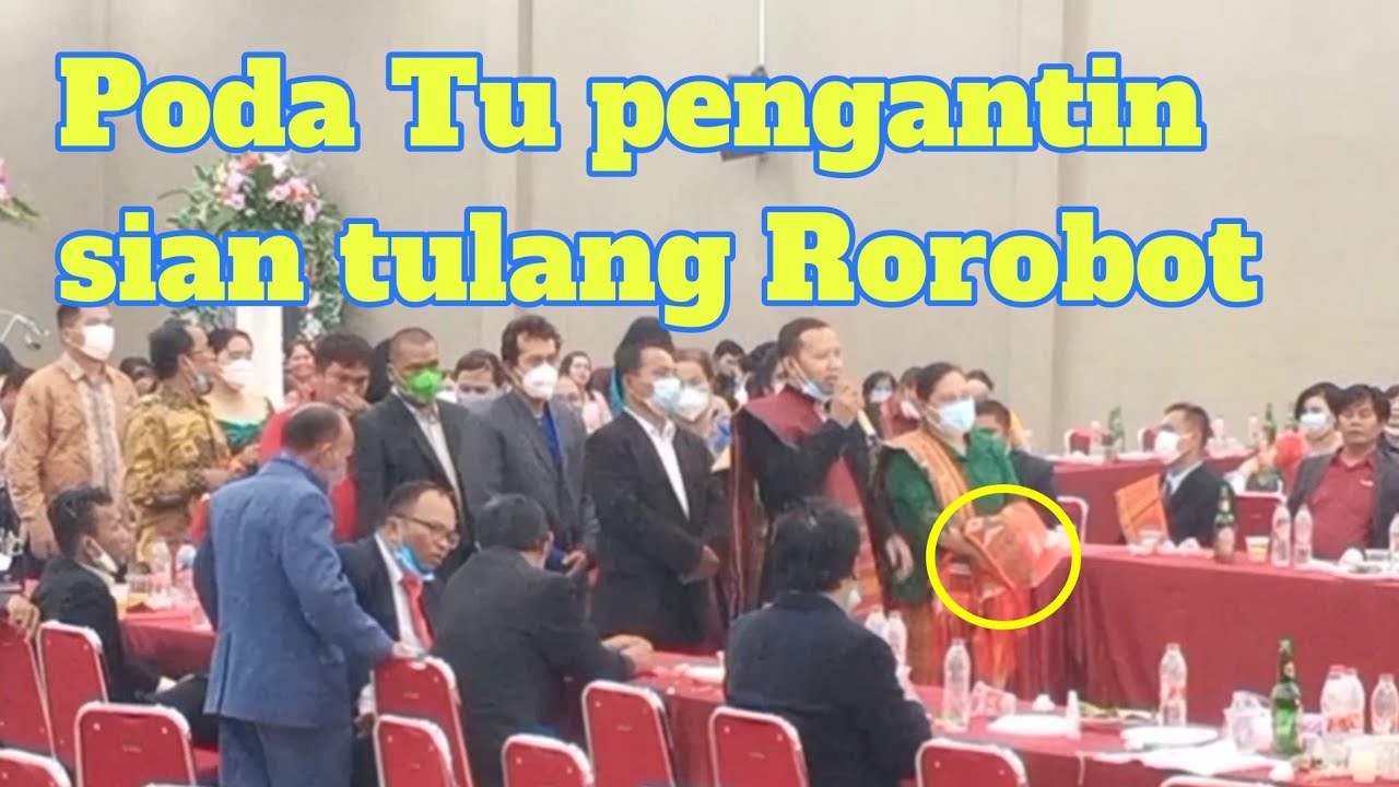 Wedding Party !! Mandok Hata poda dohot umpasa sian tulang Rorobot tu Pengantin Musik na SITALASARI