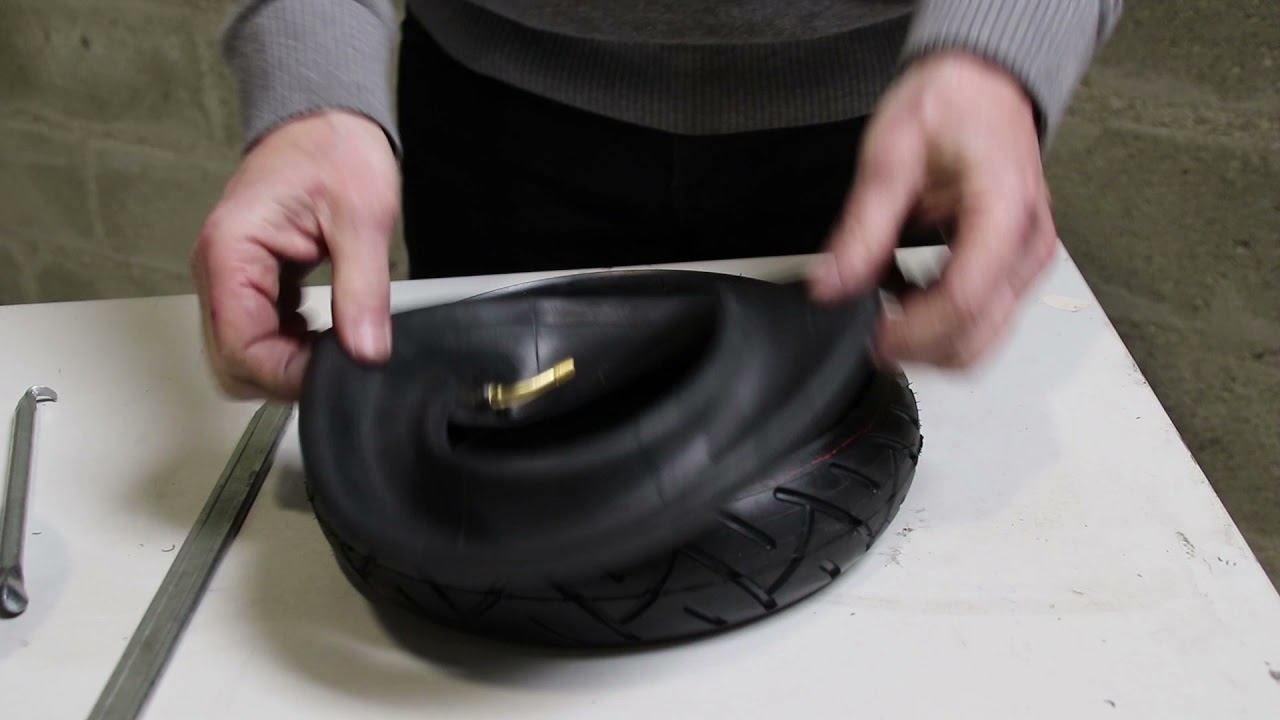 Tutoriel de réparation : yeep.me 100 (2020) Remplacer la chambre à air de la roue arrière
