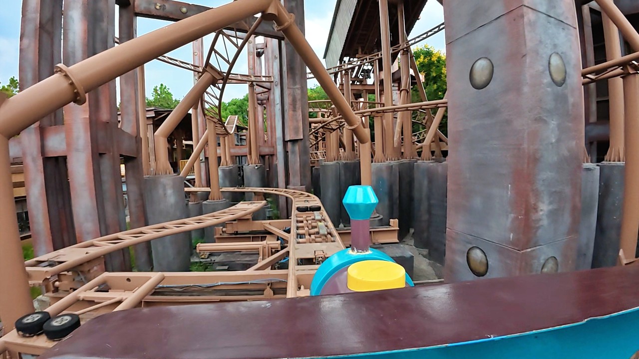 Mine Train Coaster | ONRIDE / POV | Happy Valley Shanghai 2025