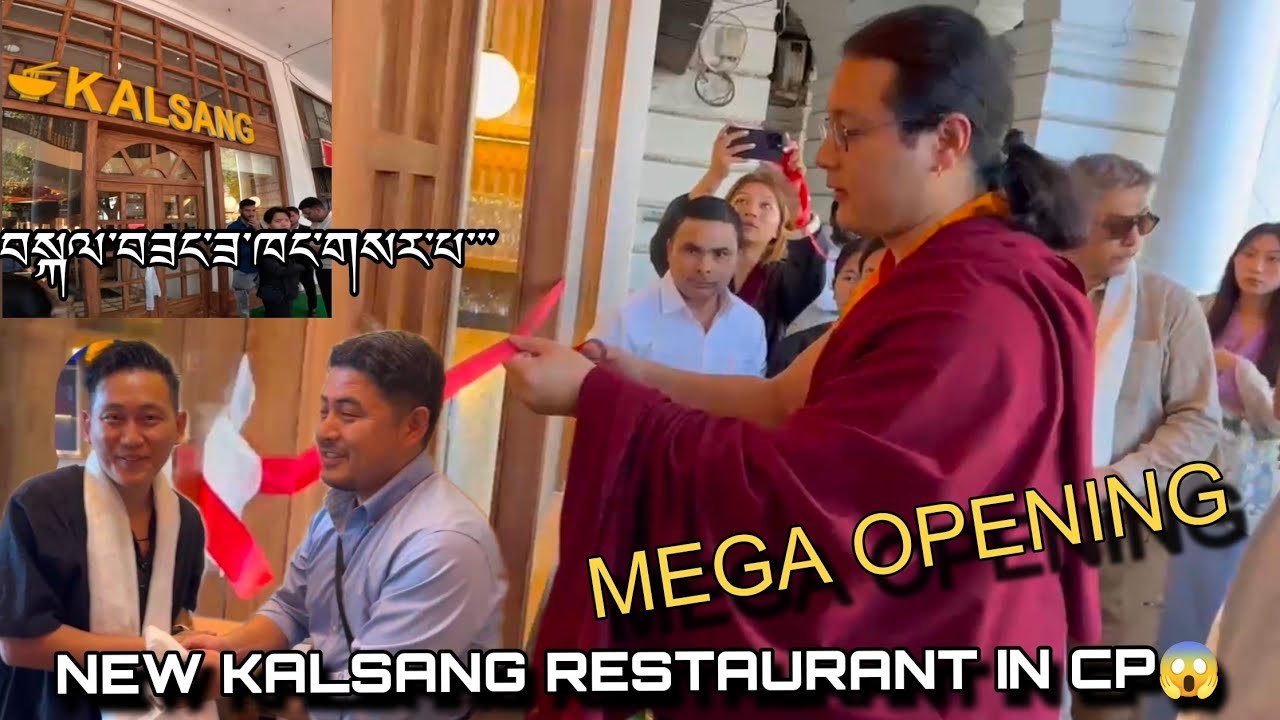 NEWEST  KALSANG RESTAURANT OPENING IN CP 📍 DELHI 🇮🇳