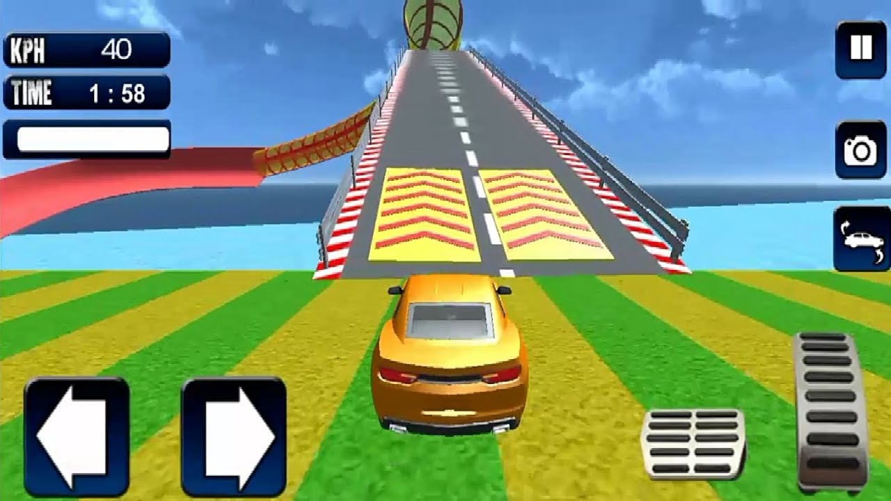 FREE CAR EXTREME, STUNTS GAME - Android GamePlay | Car Racing Games To Play - Cars Games Download
