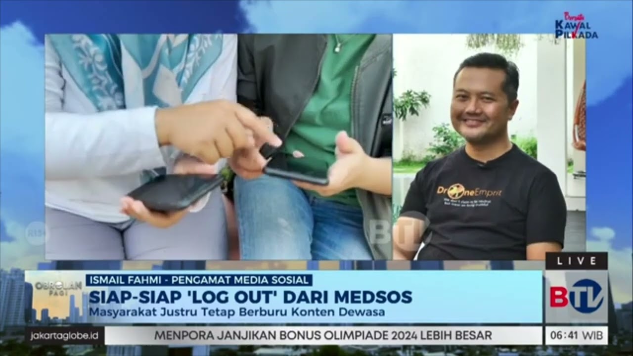 Ismail Fahmi: Pemblokiran Medsos Bukan Solusi | Obrolan Pagi