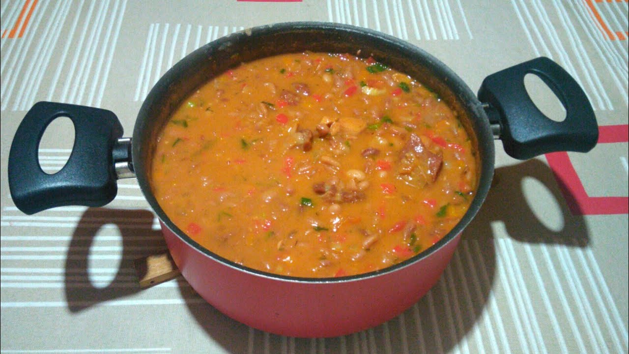 COMO FAZER FEIJÃO COM CARNE SECA || Comida Caseira