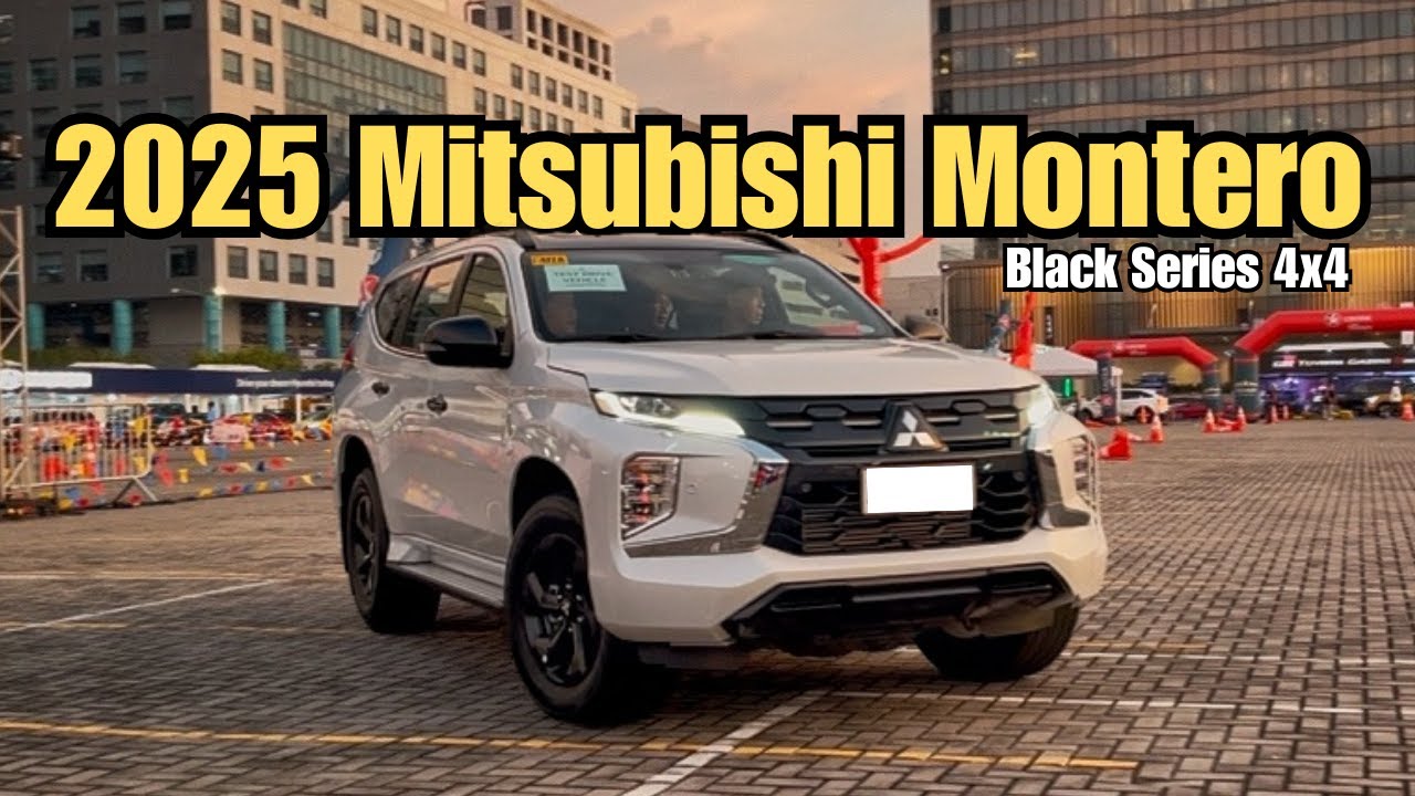 2025 Mitsubishi Montero Sport Black Series 4x4 | Test Drive | Drive Talk with Aljay
