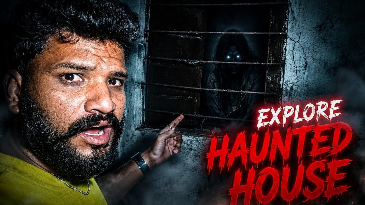 Exploring in haunted house scary experience|Telugu ghost hunting|#horror #ghost #royalvihari