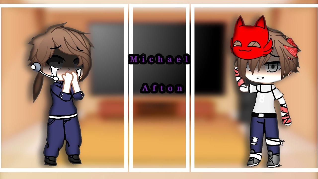 Past Aftons + Past Noah (Ennard) react to Michael memes { Credits in the description } {Mennard13+}