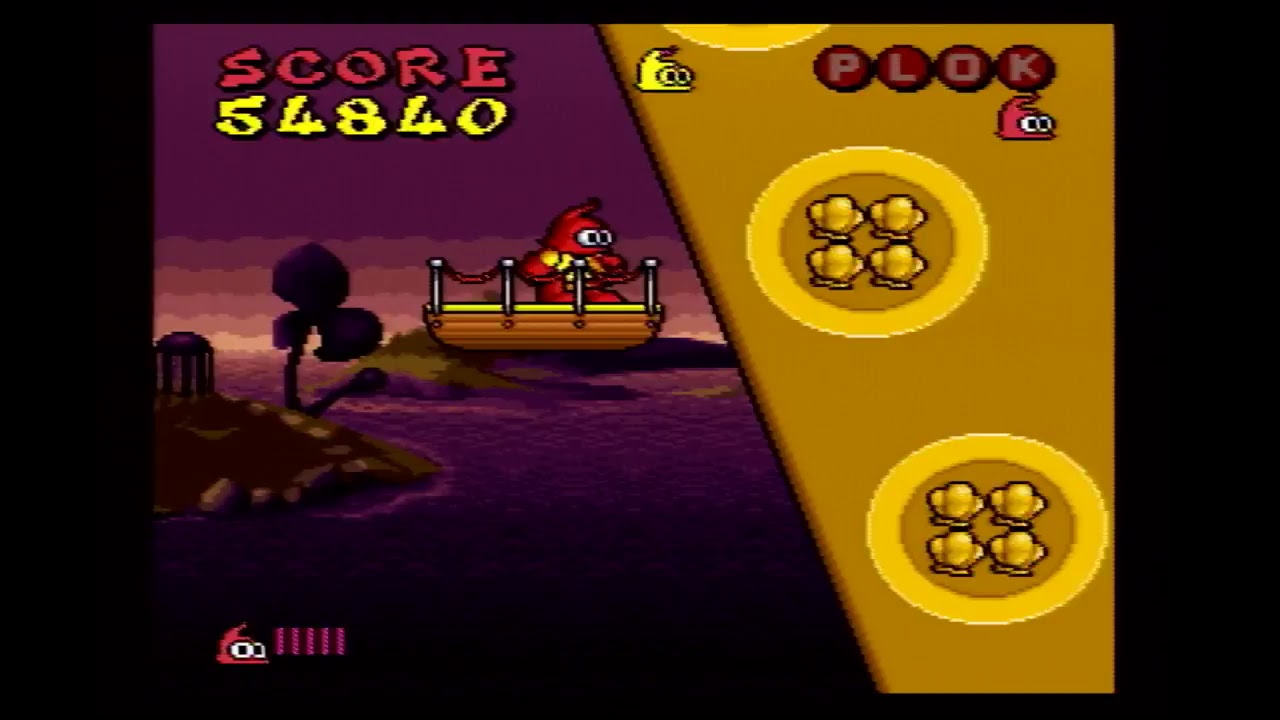 スーパーファミコン　プロック　プレイしてみた　SFC　SNES　PLOCK!　レトロゲーム