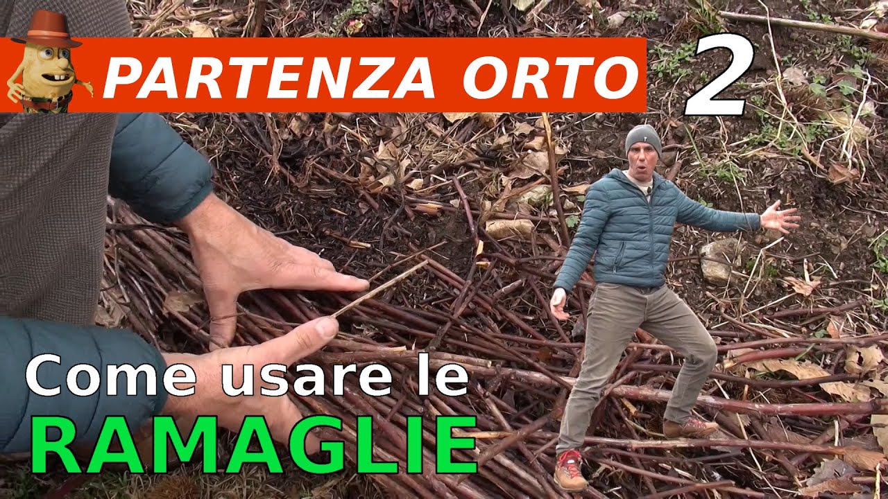 Orto perfetto: prepara il terreno con le ramaglie (Parte 2)