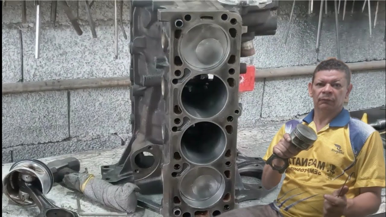 Passo a passo da montagem do motor do Monza - Parte 2