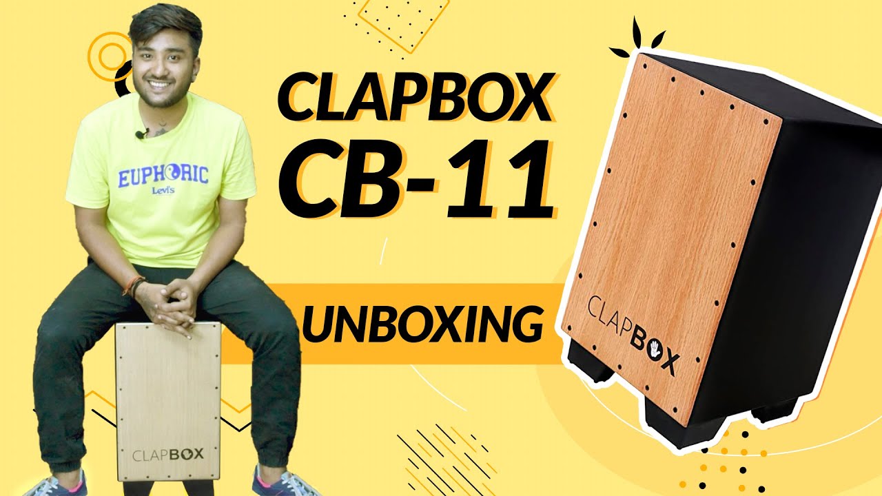 Clapbox Cajon CB11 Sound Check | Clapbox Cajon CB11 unboxing and Review | Best Cajon For Beginners