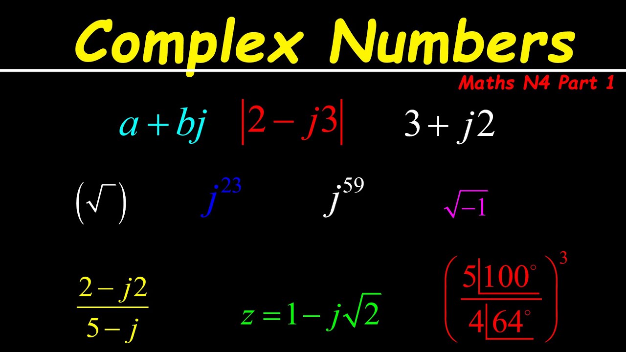 Complex Numbers: Mathematics N4 Exam Revision