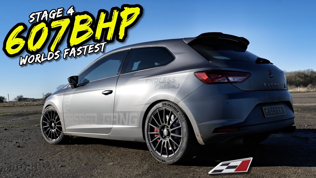САМАЯ БЫСТРАЯ В МИРЕ ПОПЫТКА 100-200 НА МОЕМ SEAT LEON CUPRA 4-ГО УРОВНЯ!!