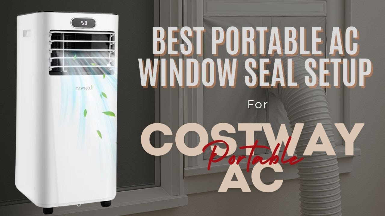 Best Portable AC Window Seal Setup for Summer 2025 | Full Walkthrough #summer #2025