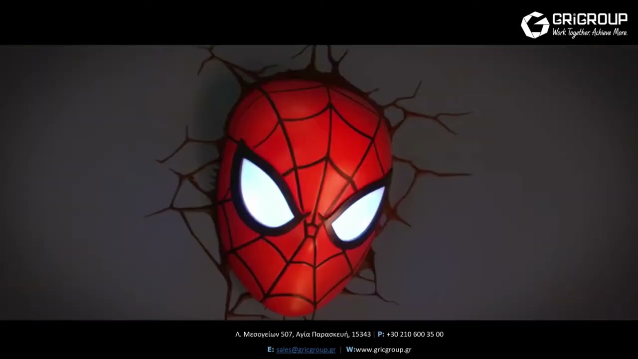 3DLightFX Marvel Wall Lights_GricGroup
