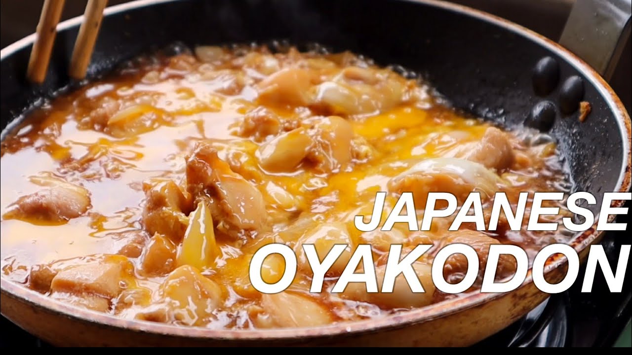 Рецепт оякодона | Японская миска с куриным яйцом и рисом