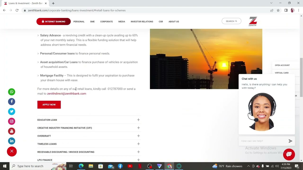 How to Apply for Loan from Zenith Bank Online 2023?