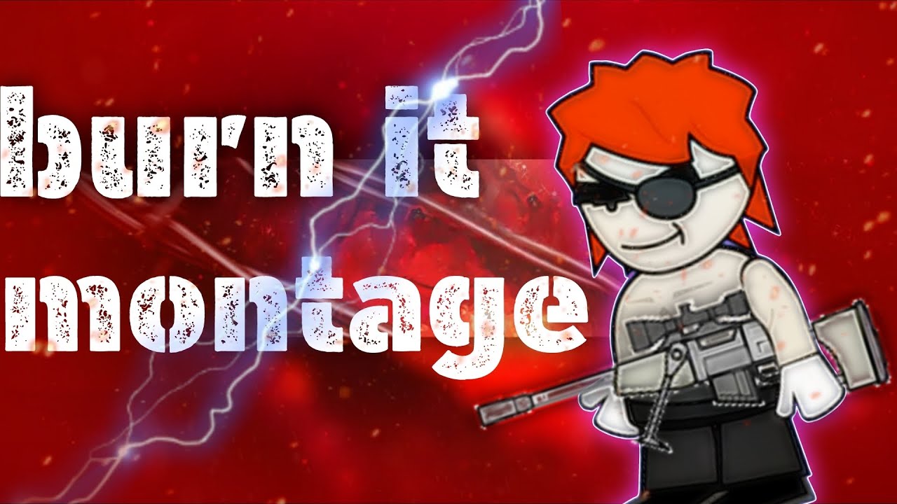 burn it - montage | mini militia classic | Lightning alpha