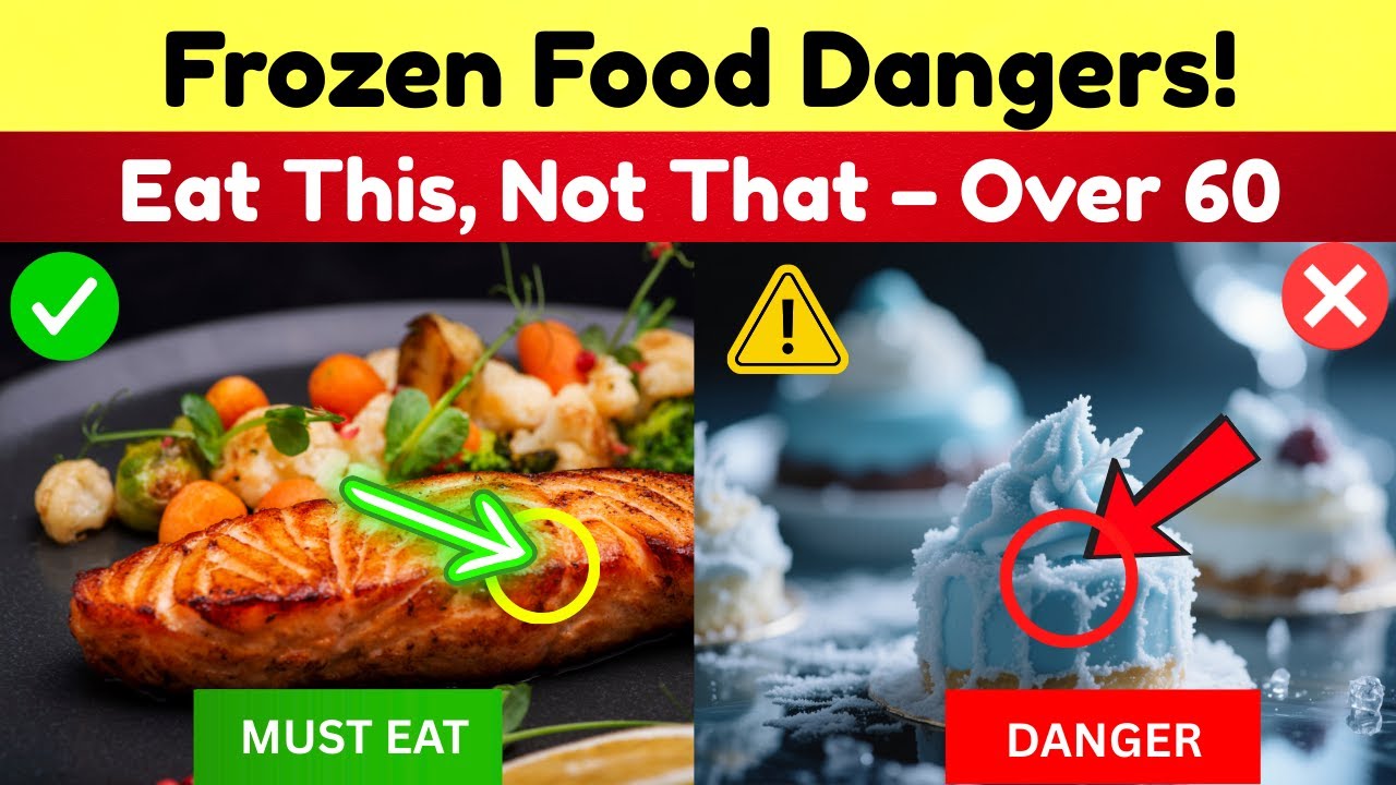 Over 60? 4 Frozen Foods You Should NEVER Touch | Senior health Tips