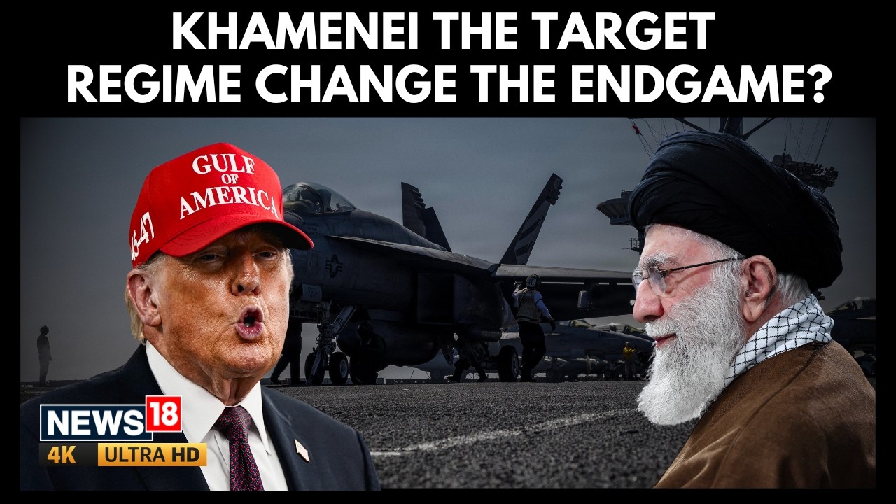 Трамп нацелился на Хаменеи | Американо-израильские удары потрясли Иран | Это конец Хаменеи? | 4K ...