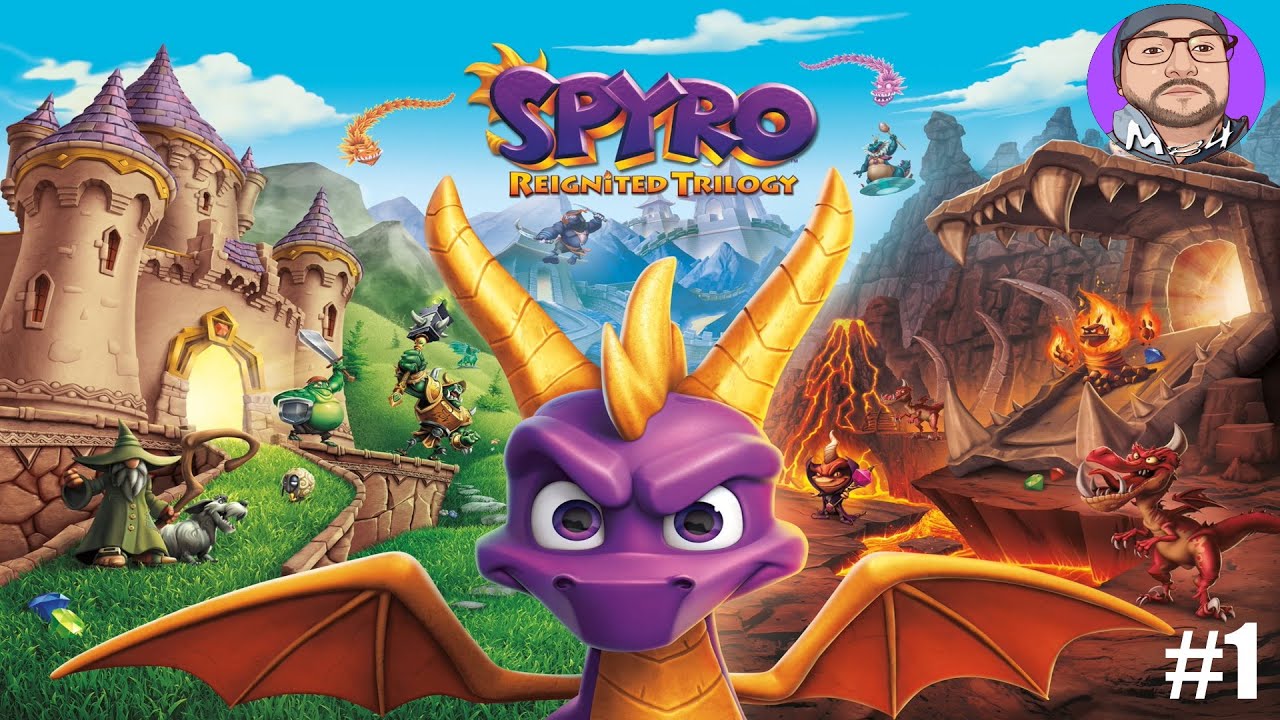 [100%] Spyro Reignited Trilogy - Live#1│Spyro The Dragon - Mondo Artigiani