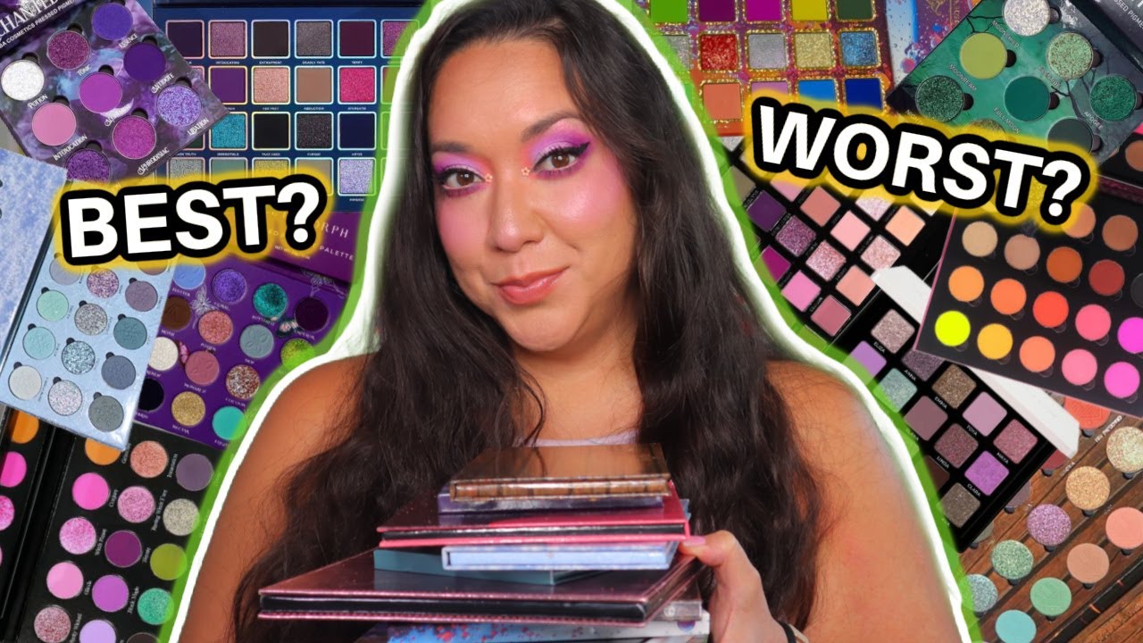 Ranking My 13 Recent Palette Purchases From Worst to Best | Are they Worth the Hype?