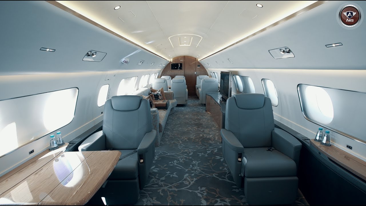 Por Dentro do Embraer Lineage 1000 em Detalhes