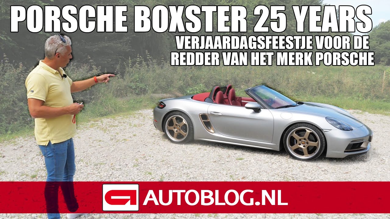 Porsche Boxster 25 Years rijtest: 25 jaar open rijplezier