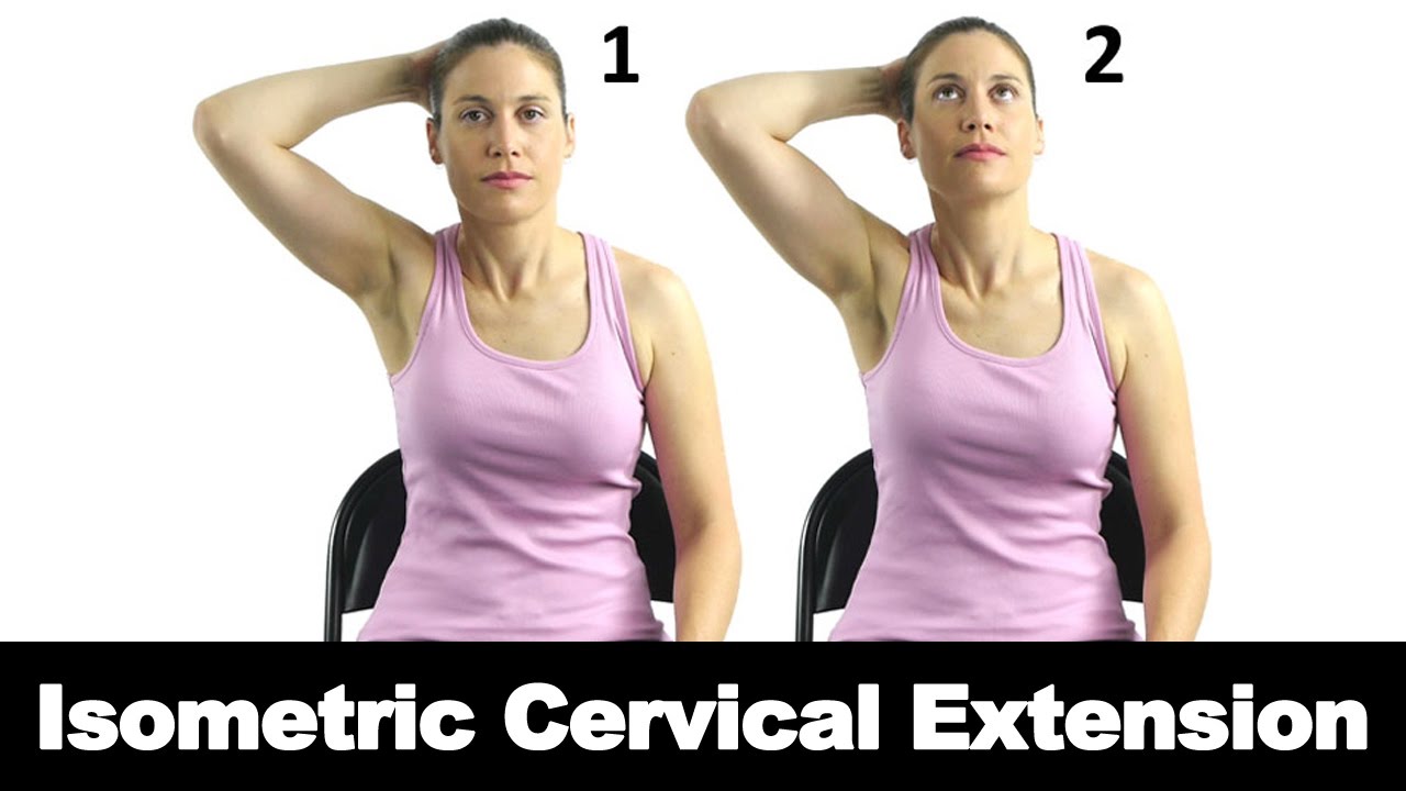 Isometric Cervical Extension - Ask Doctor Jo