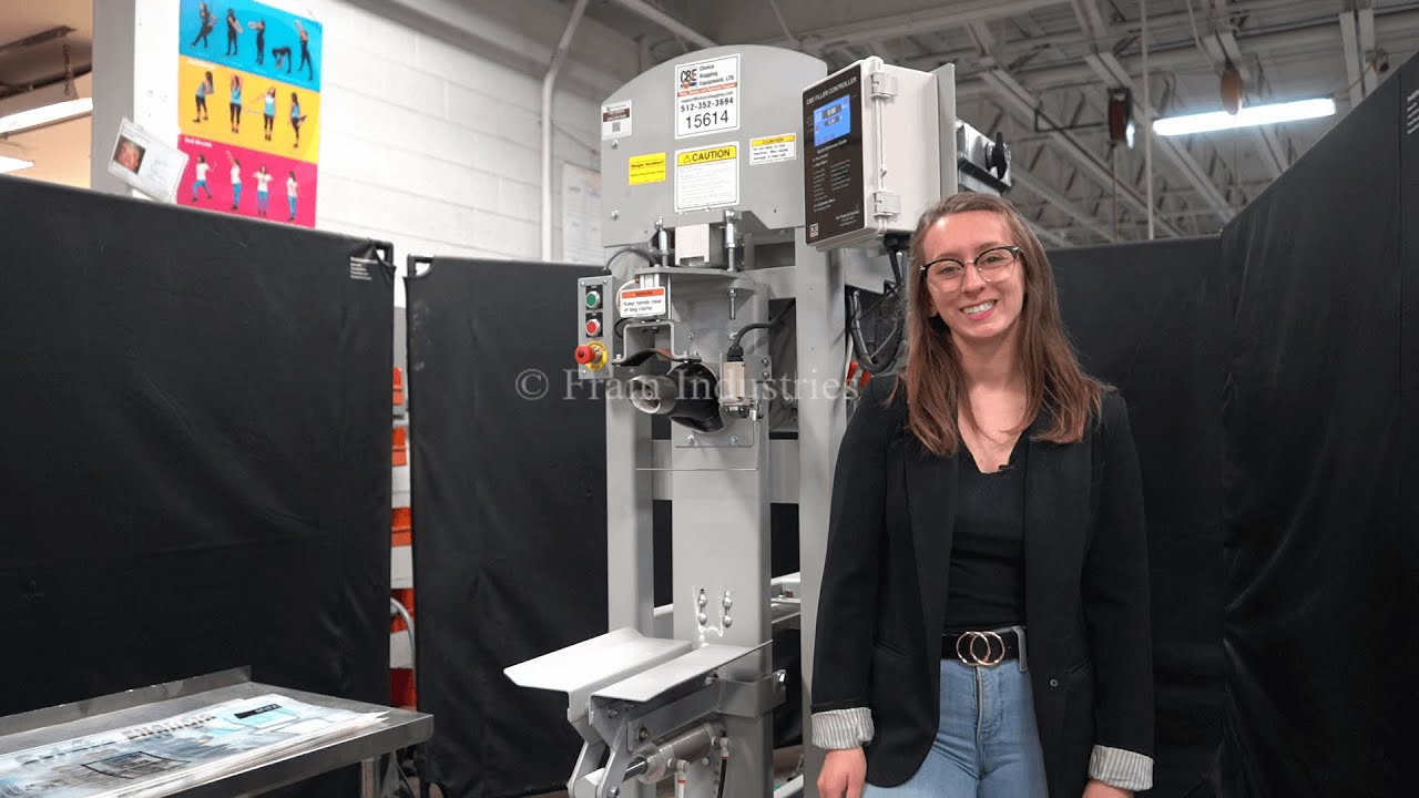 Choice Bagging Equipment Bulk 205 Powder Filler Demonstration
