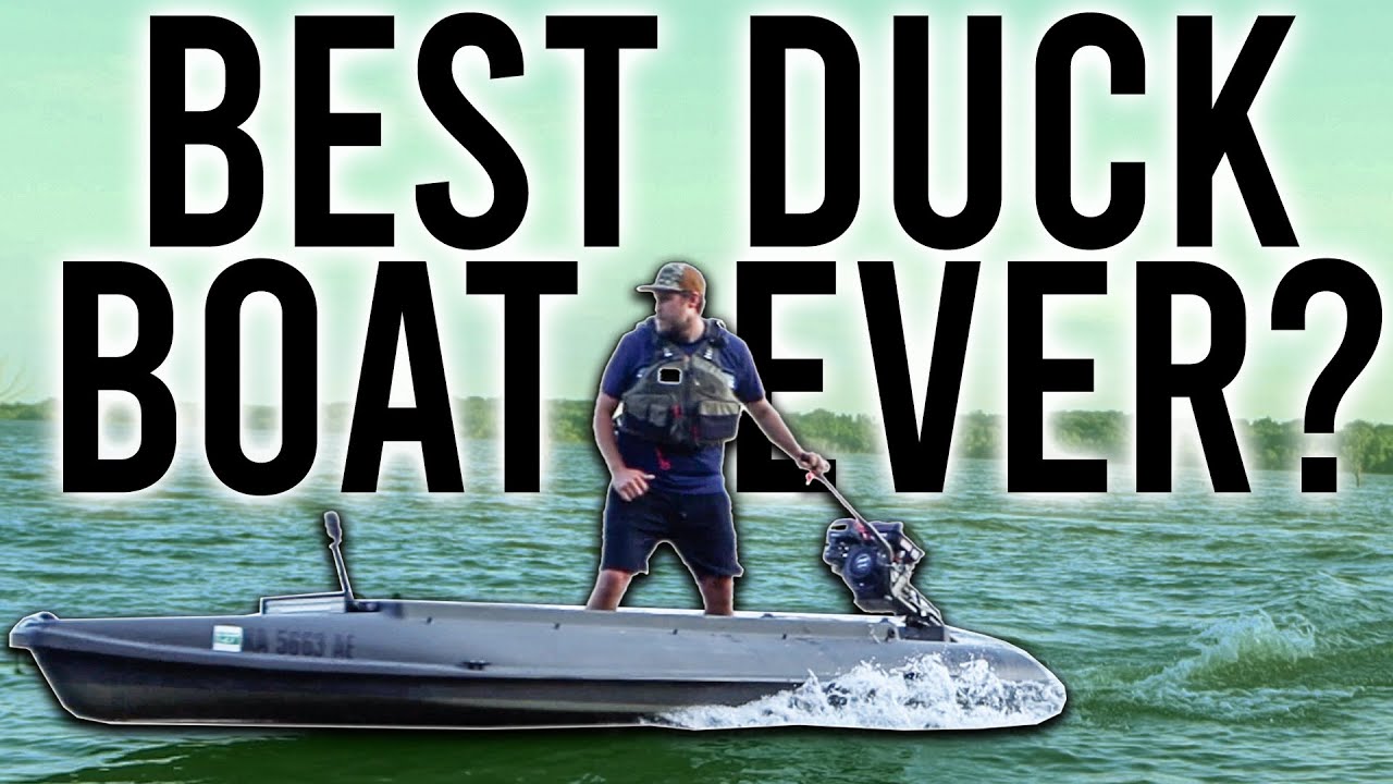 Лучшая лодка-утка из когда-либо созданных? | Four Rivers EBADS On The Water