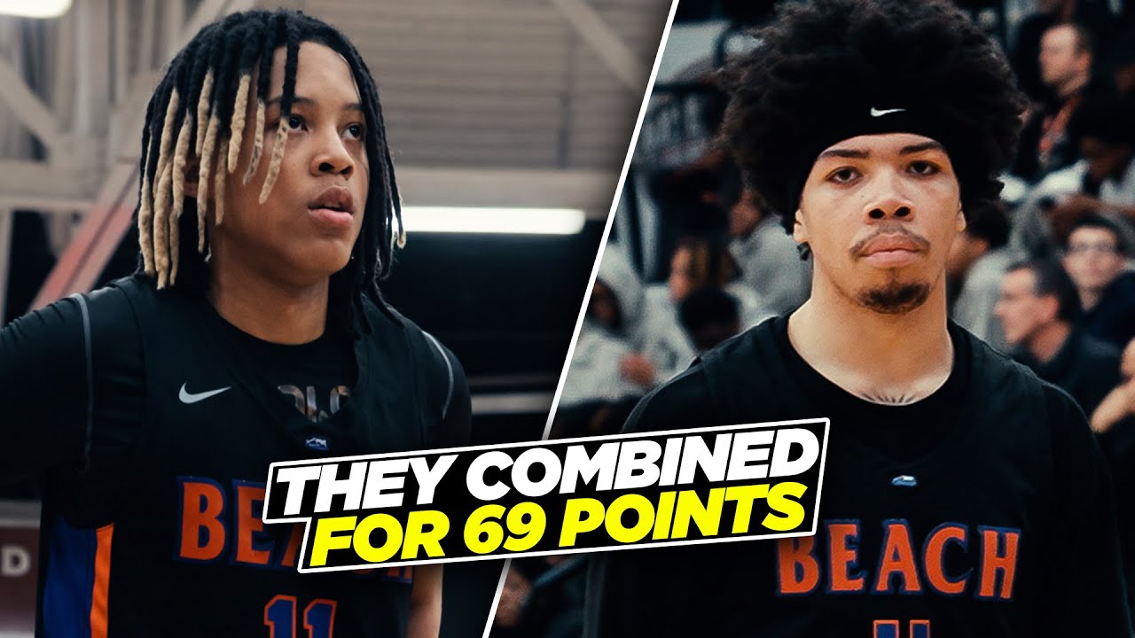 Tyran Stokes & JJ Crawford Go NUCLEAR! 69 Pts Combined vs A TOUGH Bishop Mcnamara Squad!