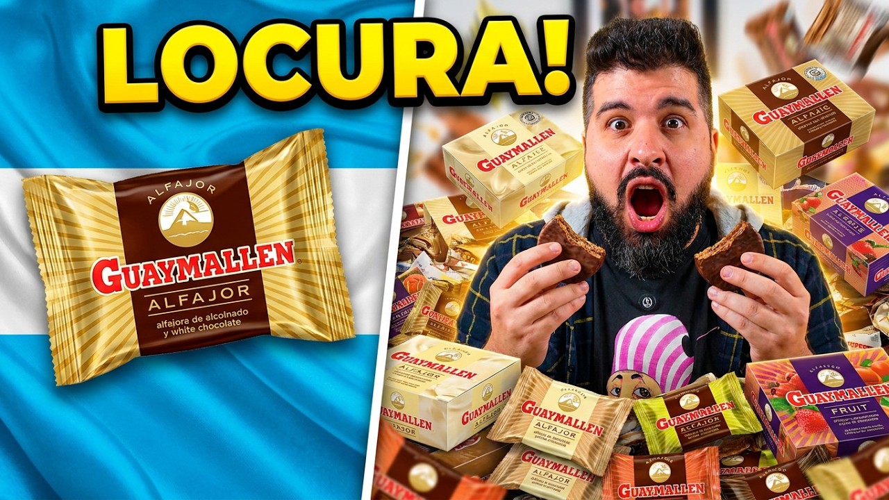 Pruebo TODOS LOS ALFAJORES GUAYMALLEN