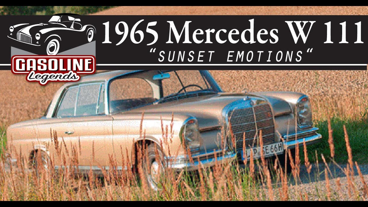 Gasoline – Legends 1965 Mercedes 220 seb Coupe W111