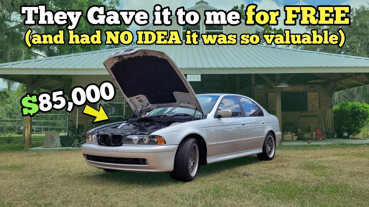 We turned this Broken, Old & FREE BMW into $85,000 (extremely rare)