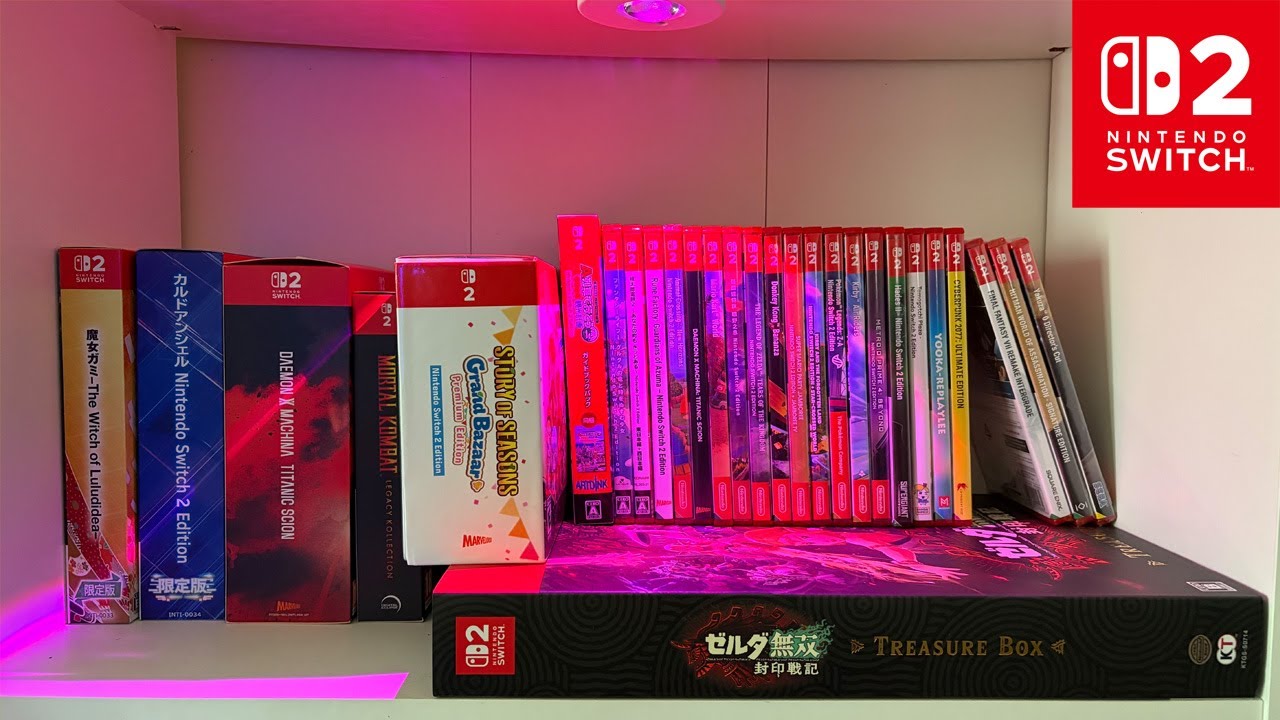 My UPDATED Nintendo Switch 2 Games Collection (January 2026) | Complete Physical Releases!